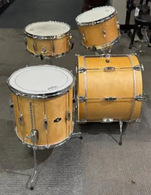 George H. Way Maple 4 Piece Drum Kit (20,12,14,SD) 2